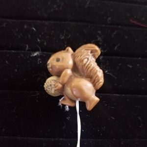 Vintage hallmark squirrel pin